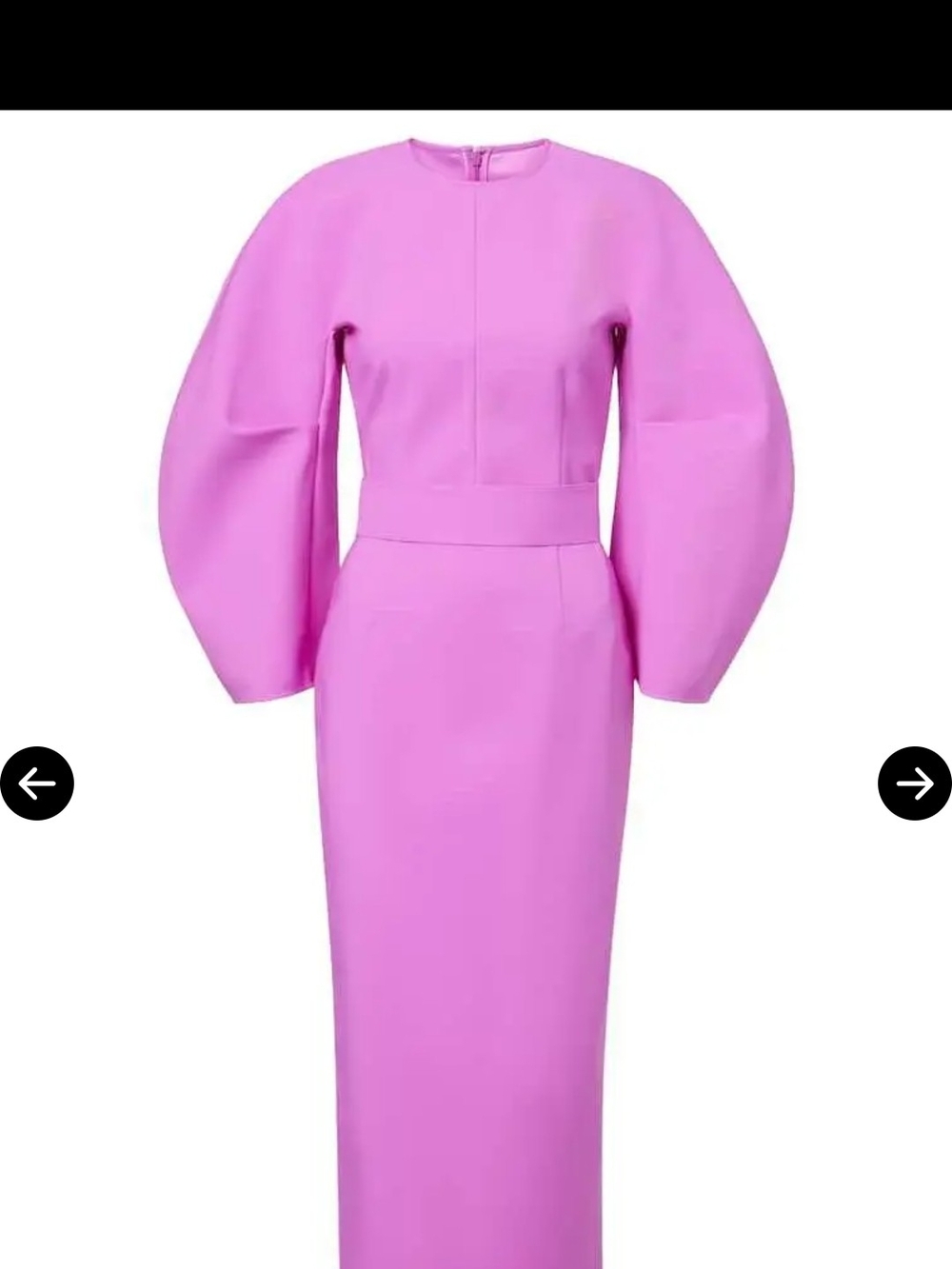 Solace London Pink Midi Dress